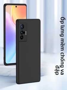 HENYOU | Ốp lưng điện thoại silicon mờ bảo vệ toàn diện cho Vivo X70 Pro+ Vỏ mềm chống rơi Ốp lưng điện thoại di động bền bỉ dành cho nam và nữ