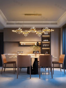 ZHENMEIJU | Copper French Luxe Crystal Chandelier