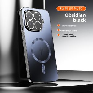szhaiyu | For Xiaomi 15 17 Ultra 17 Pro Max Case Hard Plating Magnetic Protective Back Cover Case for Xiaomi 14T 15T 15TPro Phone Shell