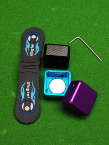 Metal Chalk Holder Billiards Chocolate Powder Clip Chocolate Powder Box Strong Magnetic Chalk Holder Billiards Supplies