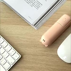 Super Mini Handheld Fan USB Rechargeable Fan 3-speed Adjustable Suitable Portable Camping Small Fans for Travel Outdoor Use