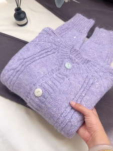 QINGNAER | Soft Knit Cardigan Oversized Womens Fall Sweater