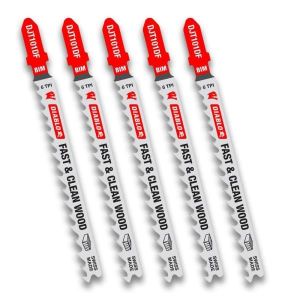 Diablo Power Tool Accessories 4 in. x 6 TPI Fast and Wood Bi-Metal Jigsaw Blade (5-Pack)