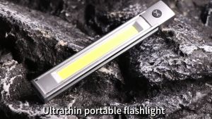 Asafee K-512 Small Multifunctional Laser Flashlight Waterproof COB Infrared LED Power Torch With Managetic Back Clip Measuring Ruler Light Outdoor Camping Running Fishing Lamp