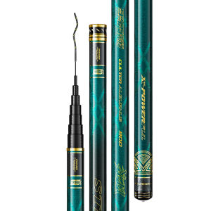 TRY&V | Ultra-Light Super-Hard Long-Section Hand Fishing Rod Blackfield Carp Fishing Pole Marine Boat Shore Rock Pile Ultra-Light Handheld Rod
