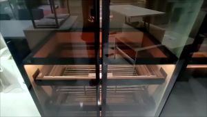 ชั้นวาง สำหรับติดตั้งในตู้เสื้อผ้าแบบสำเร็จรูป มาพร้อมไฟ LED (GB075)