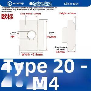GUWANJI | European Standard T Nut Slide Block Nut