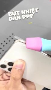 [BH 12th] Dụng cụ Bút nhiệt hỗ trợ dán PPF đẩy bọt khí miết mép khi dán viền cao cấp dùng lâu dài đầu bọc sil mềm mịn