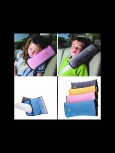 Universal Car Seat Belt Pillow Adjustable Plush Head Protector Baby Sleep Positioner Cushion Comfortable for Travel Support