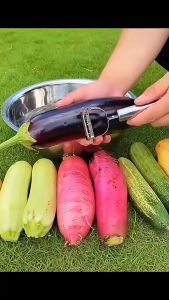18/10 Stainless Steel Peeler Fruit Vegetable Peeler with Ergonomic Handle Lengthened Potato Peeler - Keimav