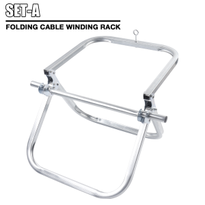 Folding Wire Drum Bracket Quick Wire Rack Single-Person Quick Wire Release Tool Convenient And Fast Prevent Entanglement