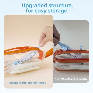 SANNIANERBAN | Foldable Digital Safe Compass Drawing Tool