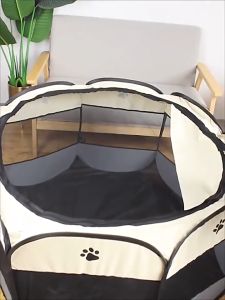 CHONG CHONG Cat Tent Delivery Room: A Foldable Pet Playpen for Pregnant Cats & Dogs