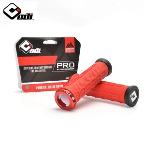 ODI Lock-On Bicycle Handlebar Grips Durable Aluminum Alloy with Soft Silica Gel for Mountain Bike and Road Bike Accessories
