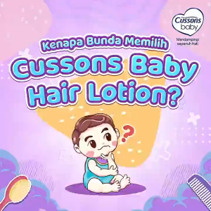 CUSSONS BABY HAIR LOTION 100ML+100ML / VITAMIN RAMBUT BAYI