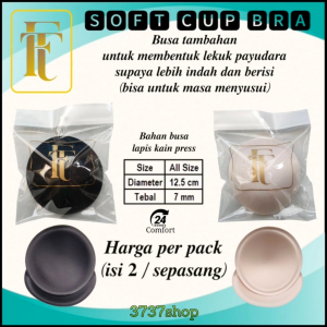 FT - SOFT CUP BRA (harga sepasang / 2 pcs)