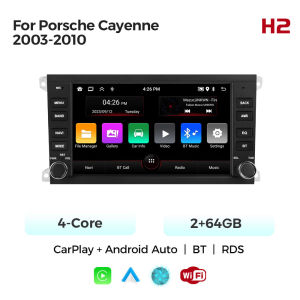 MEKEDE Android OS For Porsche Cayenne 955 957 9PA 2002 - 2010 8INCH Car Radio Carplay DSP Multimedia GPS 2 Din Stereo Head Unit