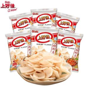 Shrimp Snack Chips Expended Craving Retro Large Gift Bag Seafood Snacks Leisure Food Small Treats Shanghai Brand