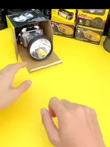 Headlamp Senter kepala 500 watt super terang cas listrik jarak jauh 900000 m 90 jam Outdoor Camping