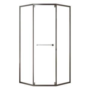 SSWW | Narrow Diamond-shaped Shower Room for Small Space Wet and Dry Separation