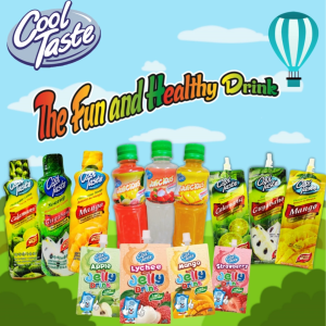 Cool Taste Strawberry Jelly Drink 120g