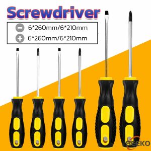 Seeko Flat And Phillip Screwdriver Magnetic Tip Flexible Soft Handle Screw Driver High Quality Tool