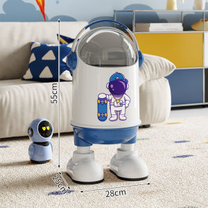 Large Capacity Trash Can Flip Cover Bedroom Kitchen Bathroom Living Room Home Use Han Shi Liu Family Space Man Trash Can