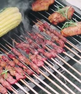 Bếp nướng BBQ ngoài trời Bếp nướng than hoa Bếp nướng mini BBQ HÀNG LOẠI 1 cao cấp_Bảo hành 12 tháng