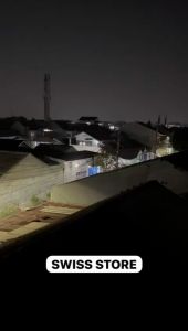 SENTER LED SMILING SHARK SD-5247A 60W - ZOOM LASER M60 - CAHAYA TERANG - ALUMINIUM ALLOY - TYPE-C