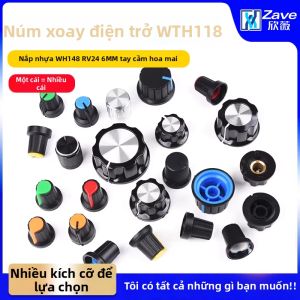 ZAVE | Adjustable Plastic & Bakelite Potentiometer Knobs