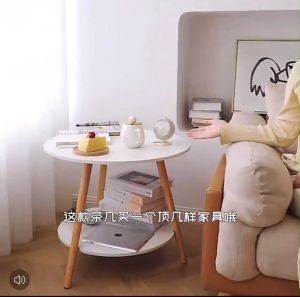 โต๊ะข้างโซฟา โต๊ะกาแฟ ตัวเล็กกระทัดรัด สไตส์มินิมอล รับน้ำหนักได้ดี เเข็งเเรง ทนทาน