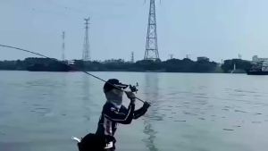QAJTAO Máy Câu Quay Tốc Độ Cao Bánh Xe Kim Loại Chiến Binh Đen Micro Vật Thể Nhỏ Cho Đại Dương Sông Hồ Bãi Biển Câu Cá Đá
