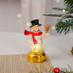 Bandai | Snowman Light Christmas Tree Ornament Xmas Party Decor Festive Ambience Figurine 2026 Merry Christmas 2027 New Year Gift