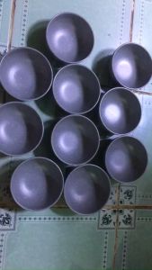 Chén Cơm Nhựa Melamine Nhám xám CO 20N :  Ø 11.3 x 5.3 cm