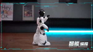 AI Delivery Robot 2.4G Remote Control Robot Kids Interactive Gesture Sensing Toy with Sound & Light Robot Kid Gift