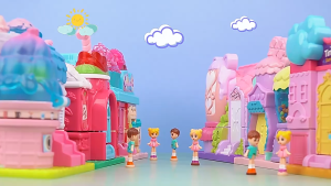 SG EmmAmy® Kids 3D Foldable Miniature Simulation House Toy Set With Lights&Music Kids Birthday Gifts