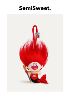 Creative and Cute Cartoon Character Plush Hanging Accessory