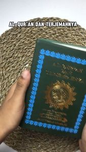 Al Quran Departemen Agama Terjemah Latin Cover Kalf UK. Tanggung Kertas CD Pustaka Agung Harapan