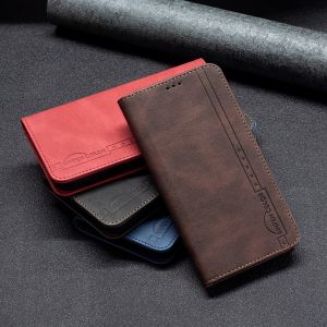 เคสโทรศัพท์กันตกสำหรับ Xiaomi Mi 12T 11T 10T Pro/mi 11 Lite 5G Ne/mi 12 12 Pro 12แม่เหล็ก Lite กระเป๋าสตางค์หนังช่องเสียบบัตรเคสแบบพับปิดได้ปลอก