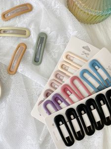 กิ๊บติดผมสไตล์เกาหลีแบบเรียบง่าย กิ๊บติดผมด้านข้างสำหรับเด็ก กิ๊บติดผมหน้าม้า กิ๊บติดผมสีพื้น กิ๊บติดผมแบบไม่มีรอยต่อ กิ๊บติดผมแบบทันสมัย