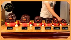 Mõ gỗ đài loan tụng kinh đồ thờ cúng phong thủy shop Diệu Tâm