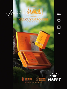 武夷星 方寸系列 武夷岩茶 Wuyistar Fangcun Dahongpao Wuyitea