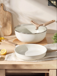 CAROTE | Non-stick Flat Bottom Frying Pan Set