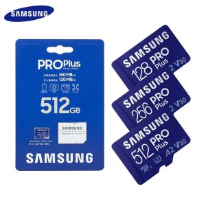 Samsung Micro SD Pro Plus Card With Original 2TB-128GB Memory Card Used For Nintendo Switch Steam Tablet Camera