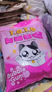 TOTO 25L Pasir kucing pasir gumpal cat litter