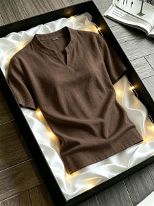 ZHUOCAN | Breathable Quick-Dry V-Neck T-Shirt for Men