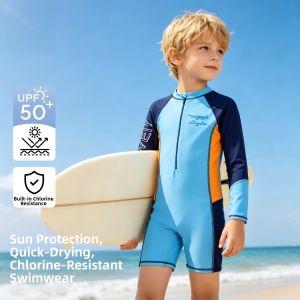 Long Sleeve Sun Protection Full Bodysuit Swimwear
