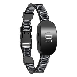 Magnetic Charging Anti Bark Dog Collar Bark Stopper Electric Shock Vibration Beep Sound Collar Waterproof Dogs Training Collar