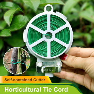 50m/100m Horticultural Tie Cord Garden Twist Tie Cable for Plant Wire Tie Strap For Gardening Plant