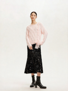 Vero Moda | Chân Váy Dài Tới Gót Kiểu Đuôi Cá Bóng Bẩy Elegante